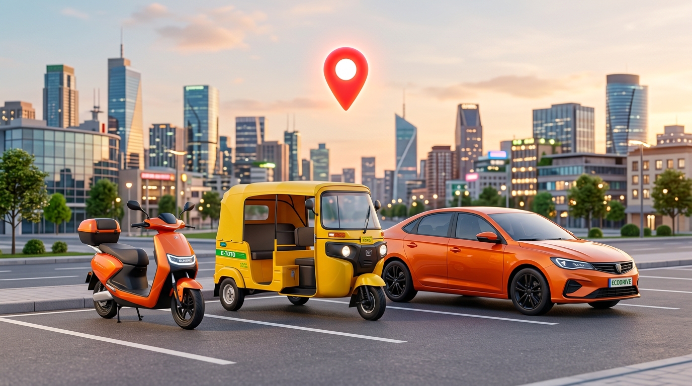 Vehicles Illustration
