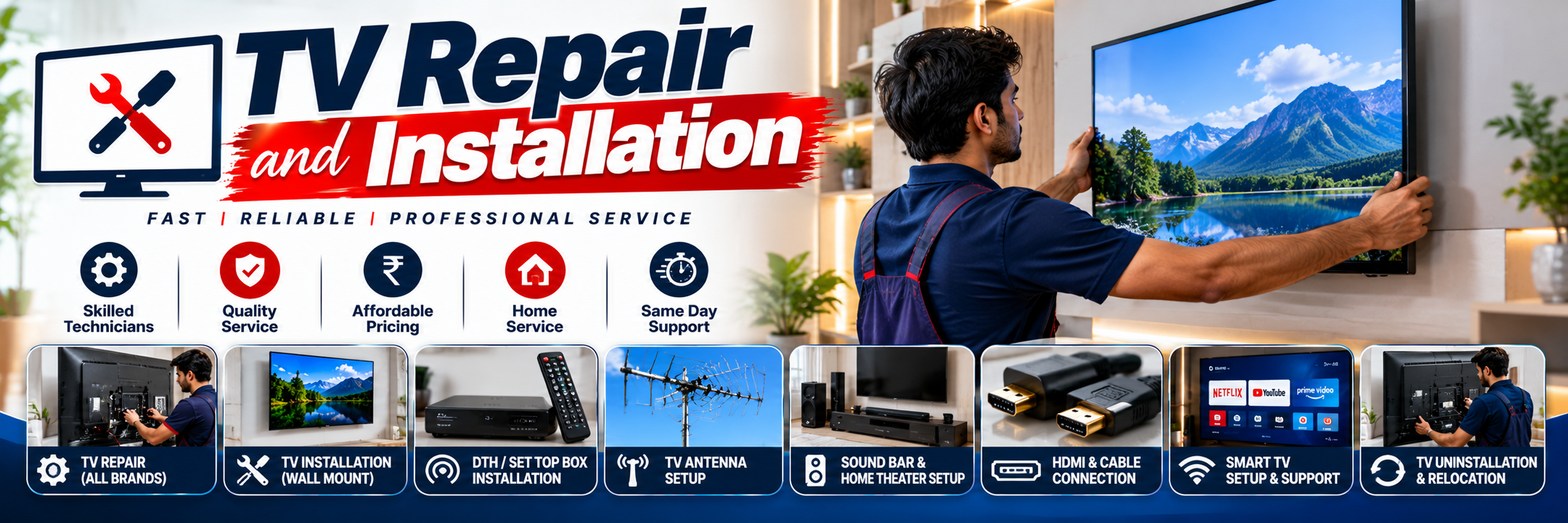 TV Repair and Installation