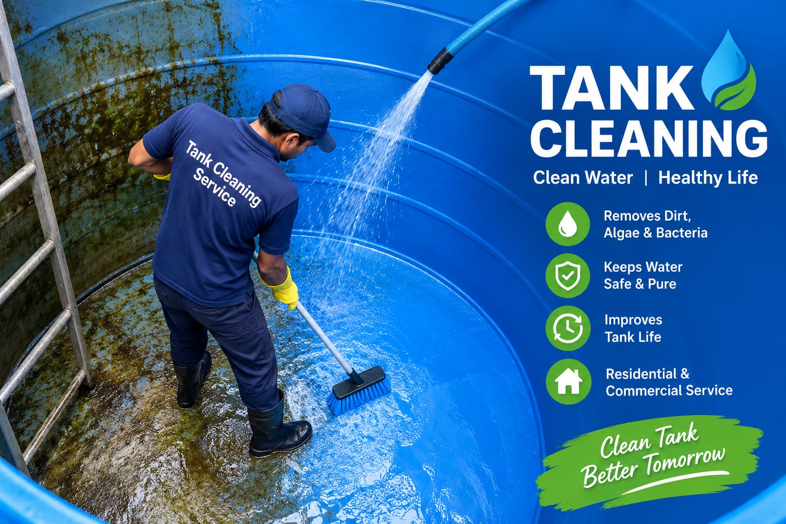 Water Tank & Sump Cleaning Service