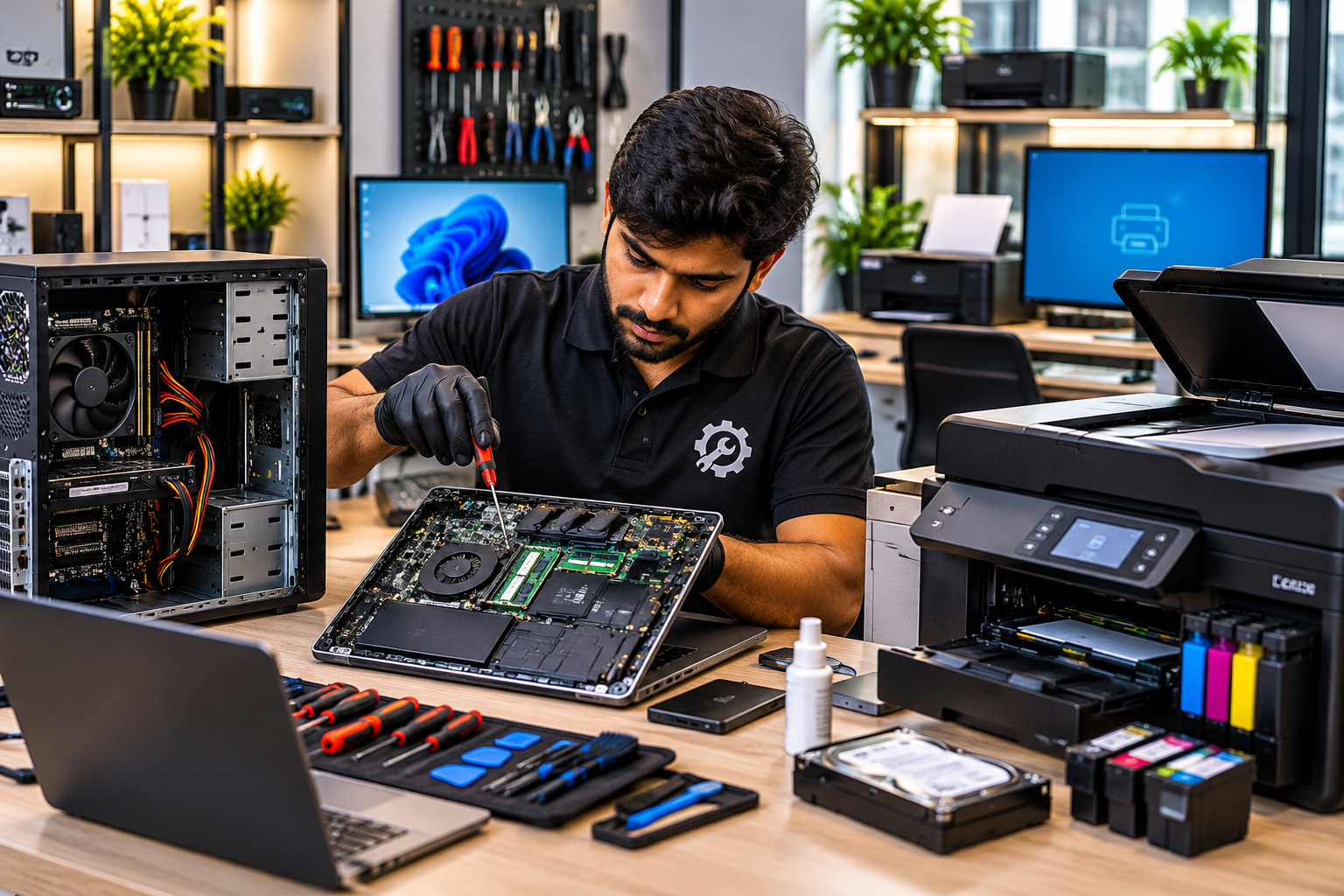 Computer, Laptop, and Printer Service