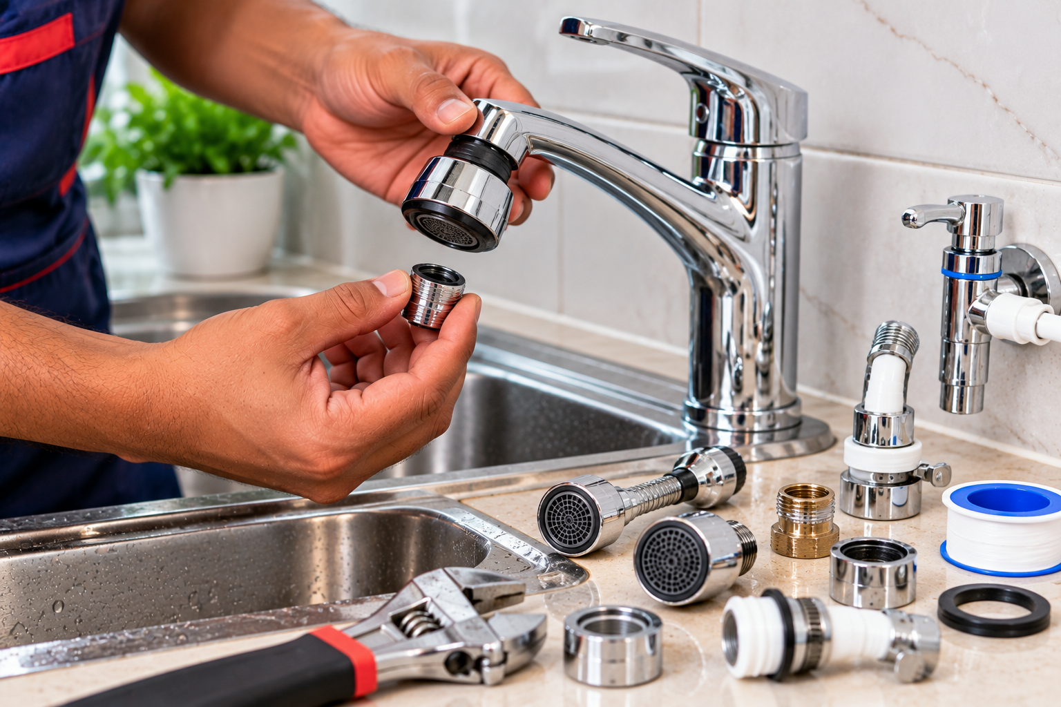 Tap accessory installation