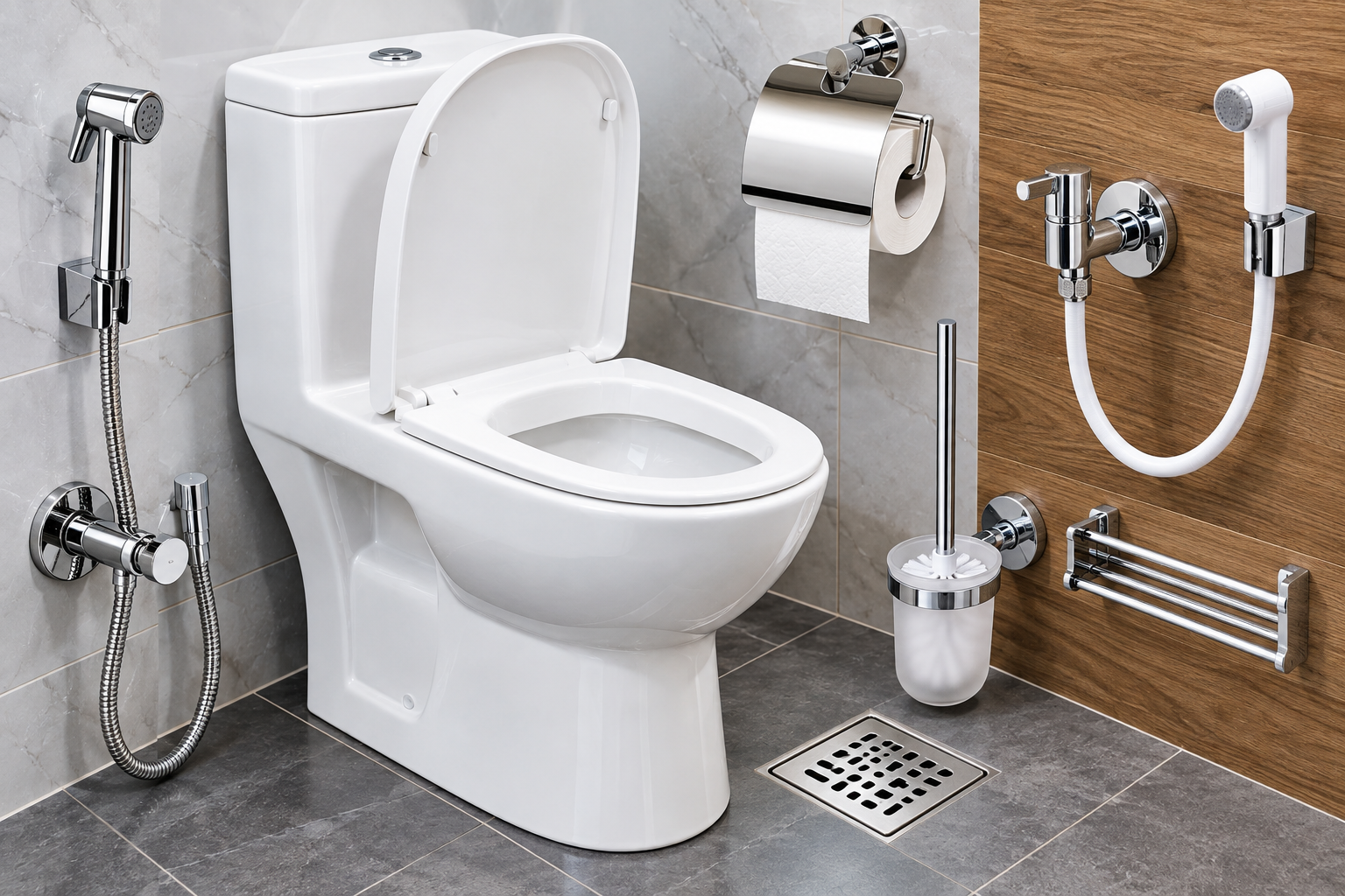 Combo for toilet