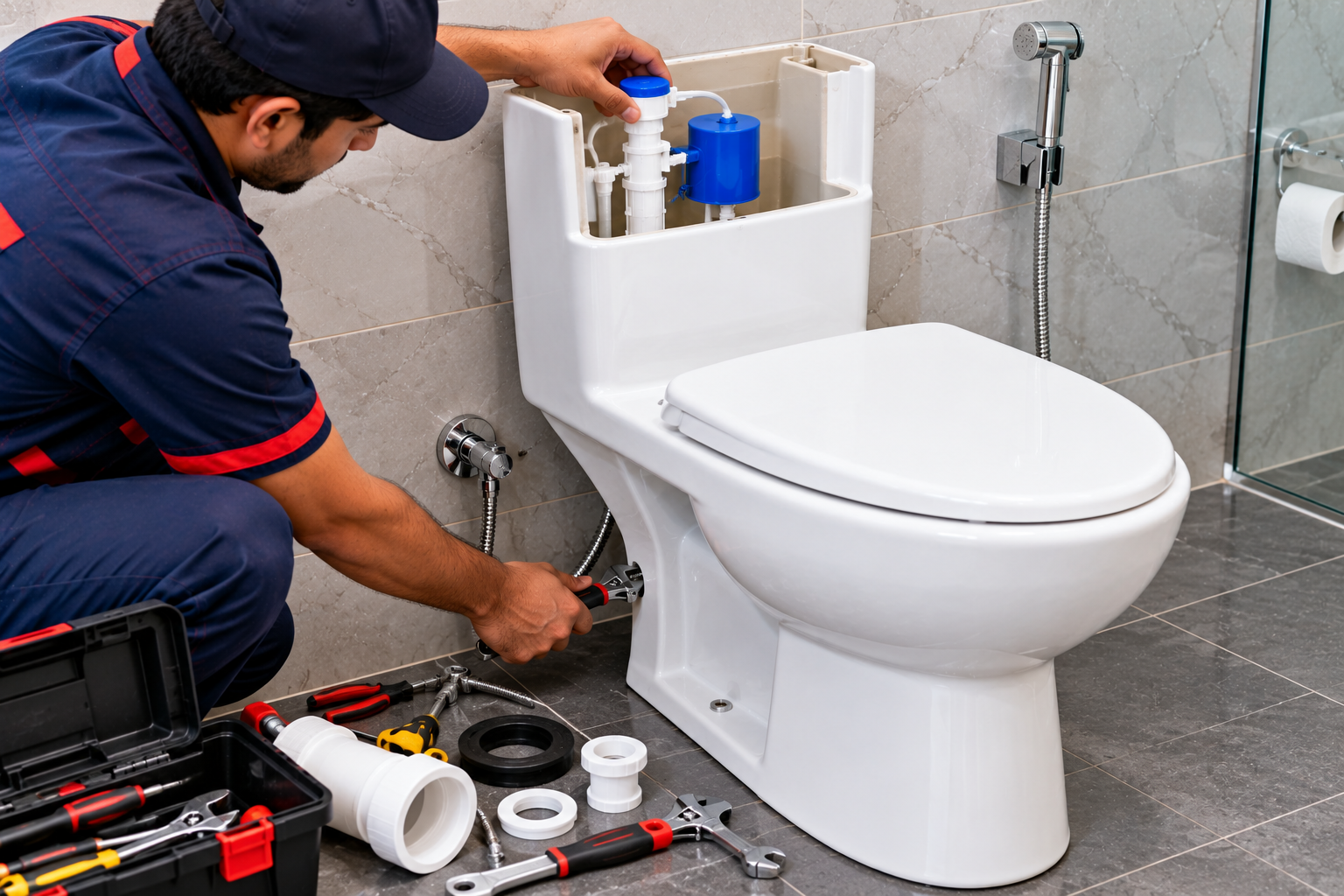 Toilet repair
