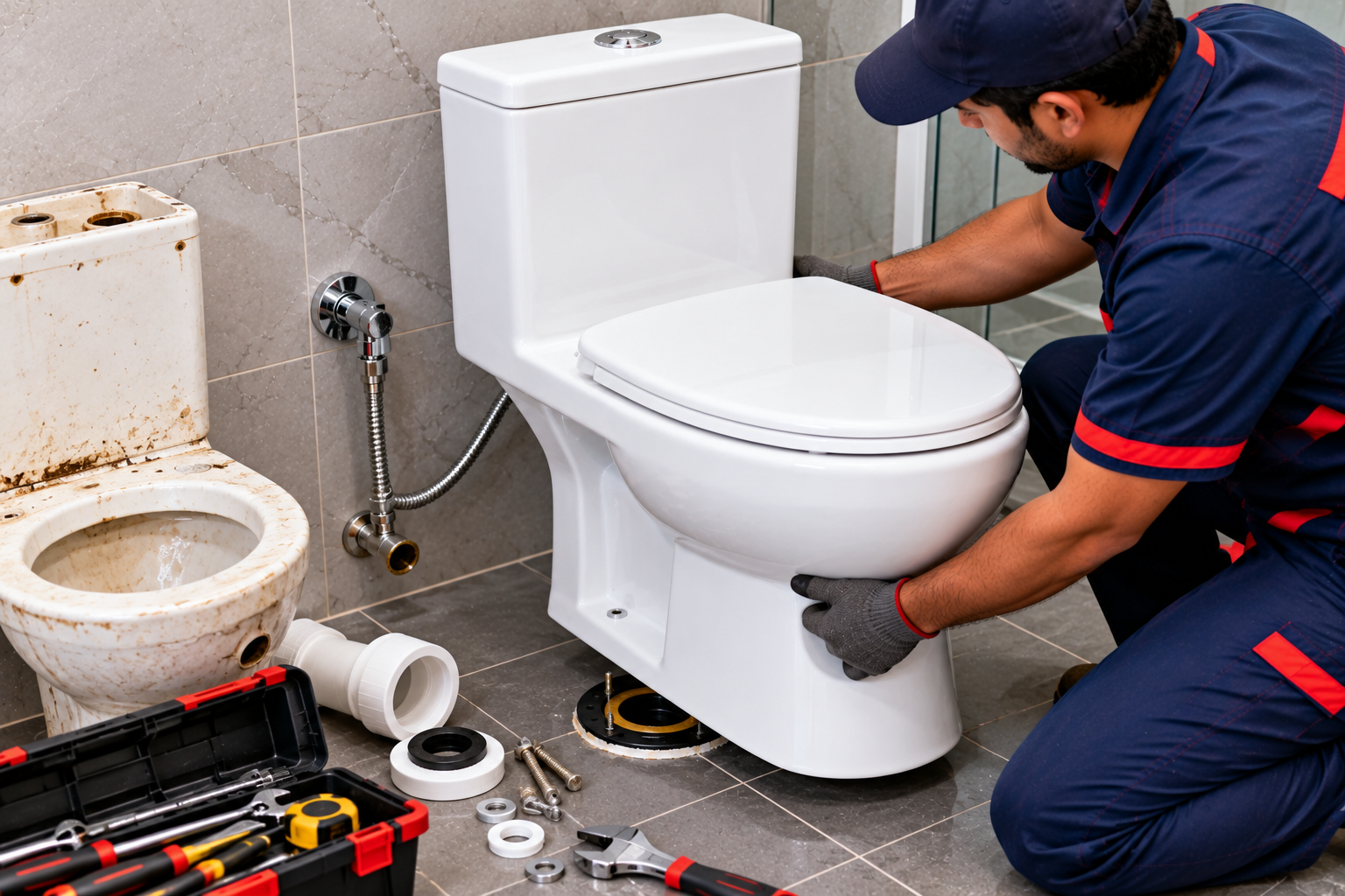 Toilet replacement