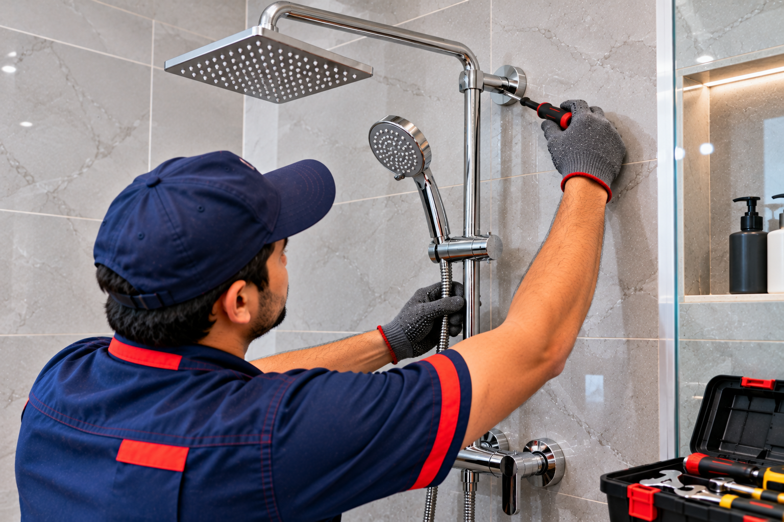 Shower installation
