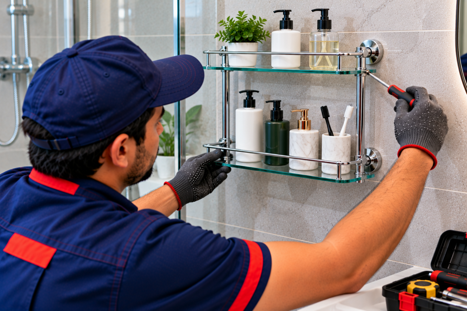 Shelf installation