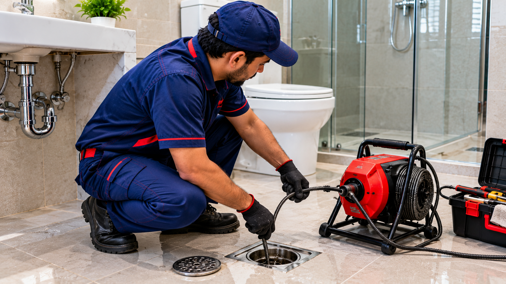 Combo for drainage & blockage