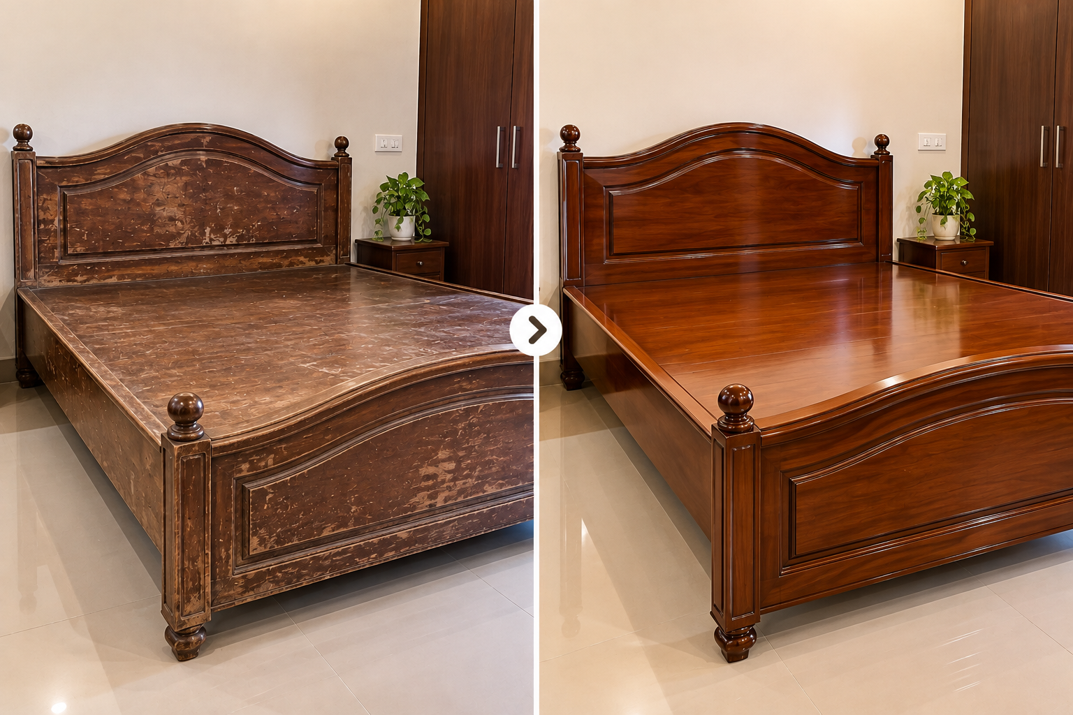 Bed polish estimate
