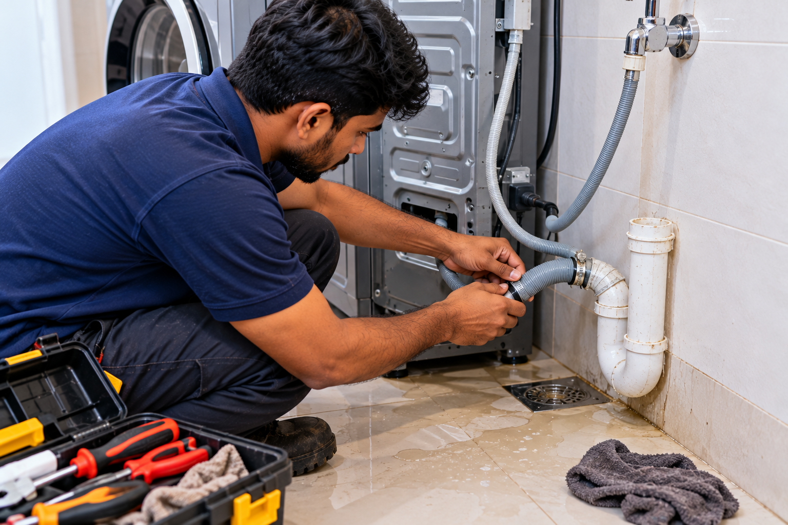 Washing Machine Water Drainage Problem Repair