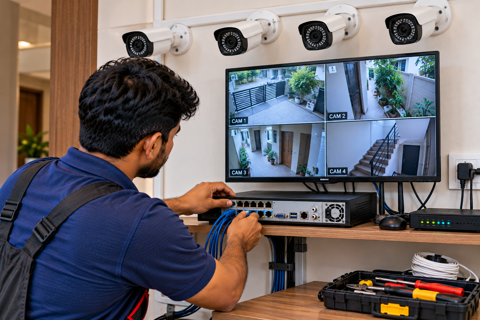 DVR/NVR setup