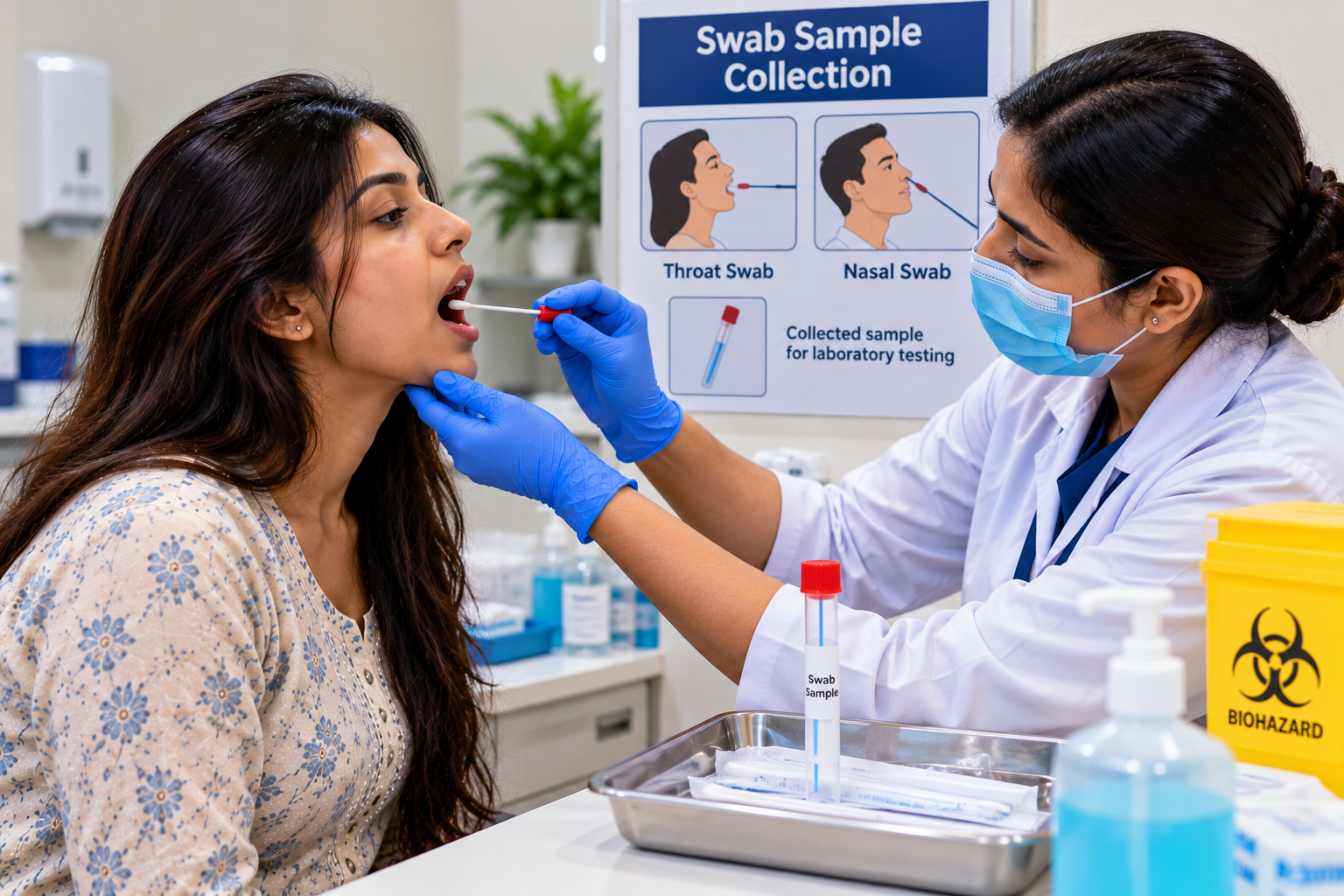 Swab Sample Collection