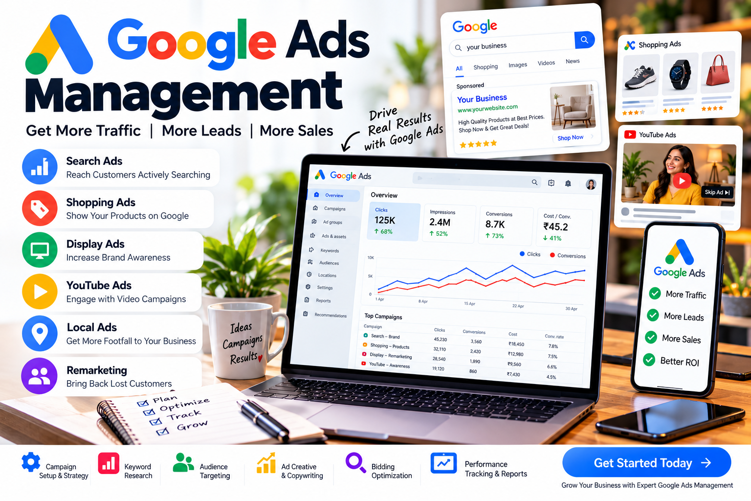  Google Ads Management