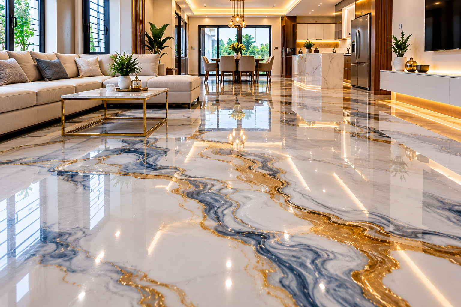 Residential Epoxy Flooring