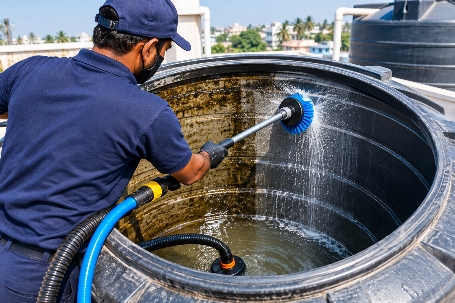 Water Tank Cleaning Service